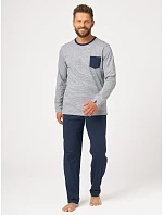 Pyžamo MNS model 22316343 B26 dlouhé rukávy, velikosti M–2XL - Key Pyžamo MNS model 22316343 B26 dlouhé rukávy, velikosti M–2XL - Key