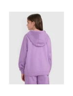 Dívčí mikina s kapucí model 21756963 - 4F Dívčí mikina s kapucí model 21756963 - 4F