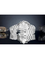 Pánské hodinky Giewont Chronograph Sapphire Silver Blue GW7290-B3