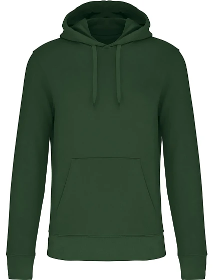 Kariban K 4027 Pánská eco-friendly mikina s kapucí 20.4027 forest green