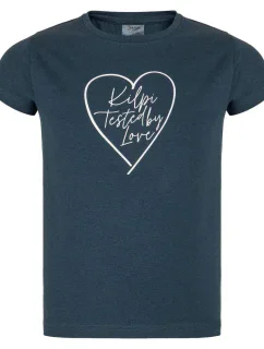 Dívčí tričko ALBION-JG Tmavě modrá - Kilpi