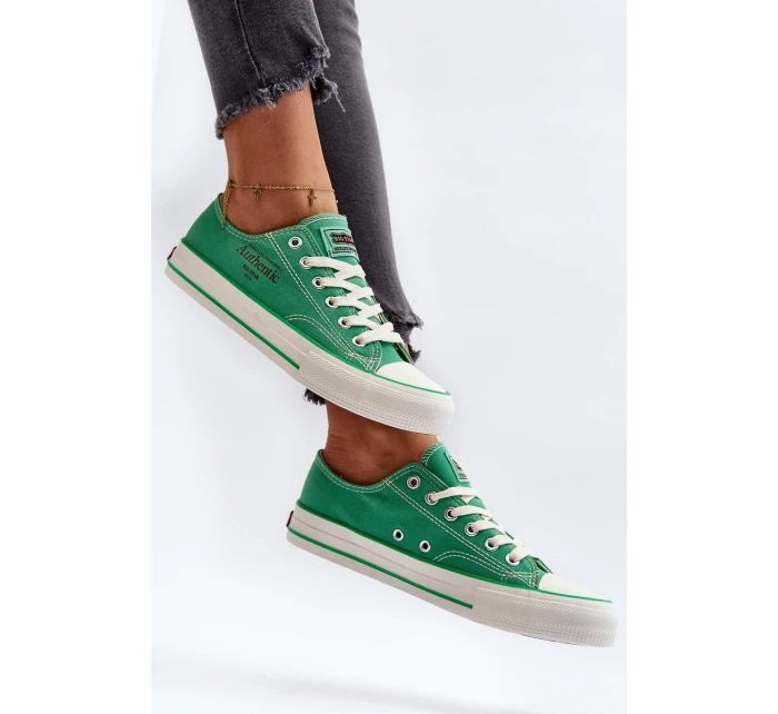 Dámské tenisky Big Star model 21649577 Zelené - Big Star Shoes Dámské tenisky Big Star model 21649577 Zelené - Big Star Shoes