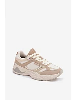 Dámské tenisky na platformě Béžové model 22074783 - GAP Dámské tenisky na platformě Béžové model 22074783 - GAP