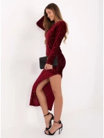 Sukienka IT SK model 21488853 bordowy - FPrice