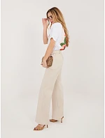 Spodnie IT SP  jasny beżowy model 22041039 - FPrice