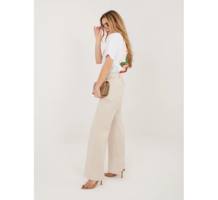 Spodnie IT SP  jasny beżowy model 22041039 - FPrice