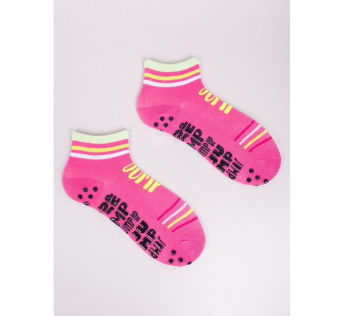 Yoclub Trampolínové ponožky 2-pack SKS-0021G-AA0A-003 Vícebarevné