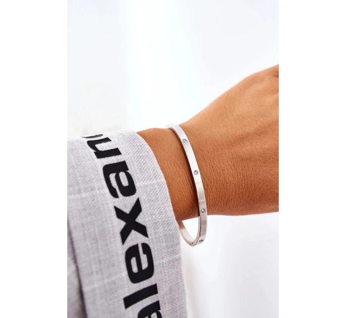 Náramek S Kubickým Zirkonem Stříbrný