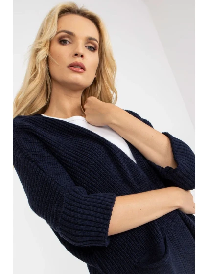 Svetr na zapínání model 171349 Rue Paris Svetr na zapínání model 171349 Rue Paris