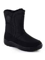 Dámské ploché zateplené sněhule černé model 21906490 - Potocki