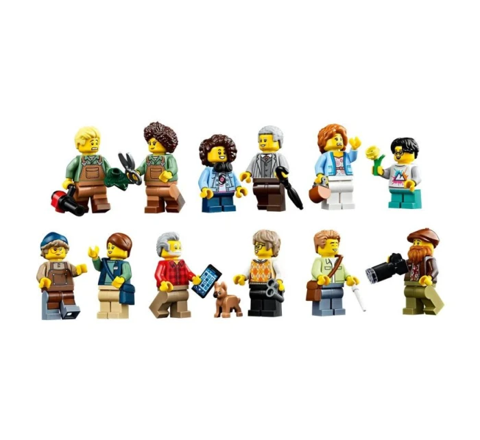 Nápady LEGO 21353 - Botanická zahrada