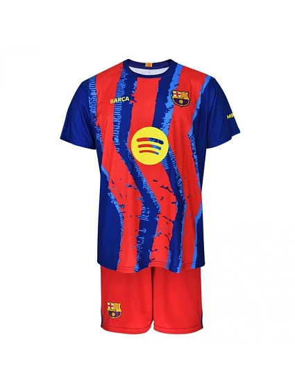 set dres šortky junior box  dětské model 22177493 - FC BARCELONA
