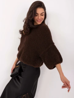 Sweter IT SW model 21734284 ciemny brązowy - FPrice