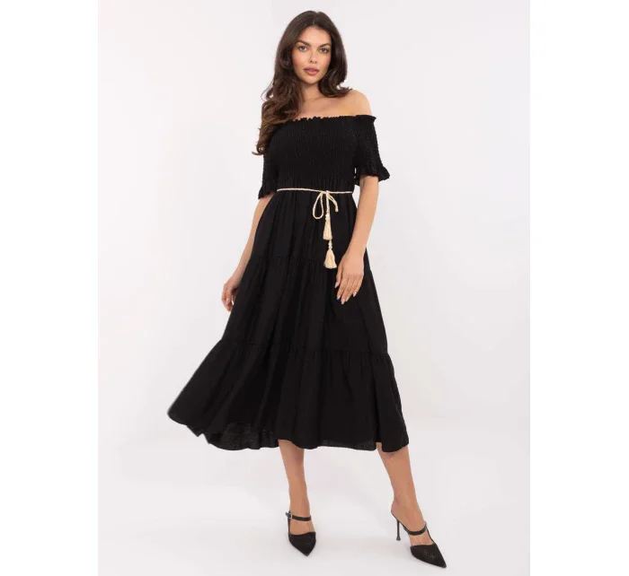 Šaty MI SK A2609.96 černá Šaty MI SK A2609.96 černá