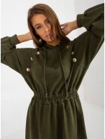 Dámské šaty RV SK 8336 khaki