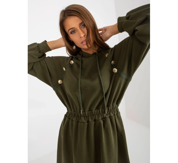 Dámské šaty RV SK 8336 khaki