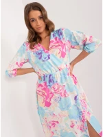 Sukienka WN SK 704 model 21142002 jasny niebieski - FPrice Sukienka WN SK 704 model 21142002 jasny niebieski - FPrice