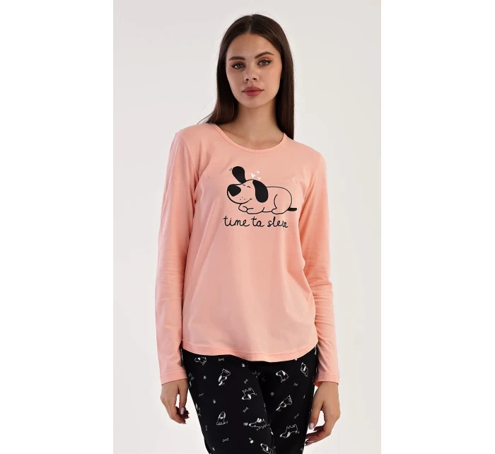 Dámské pyžamo dlouhé Let me sleep