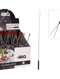 TELESKOPICKÁ VIDLICE NA GRIL 24-72 CM