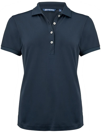Cutter & Buck Virtue Polo Solid Women Dámské funkční polo 68.4435 dark navy Cutter & Buck Virtue Polo Solid Women Dámské funkční polo 68.4435 dark navy