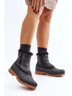 Dámské Sněhule Zateplené Kožešinou Na  Černé model 21676953 - Lee Cooper