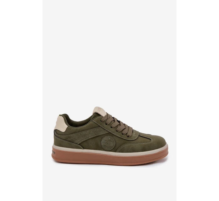Pánské Nízké Tenisky Big Star SS174022 HI-POLY SYSTEM Khaki