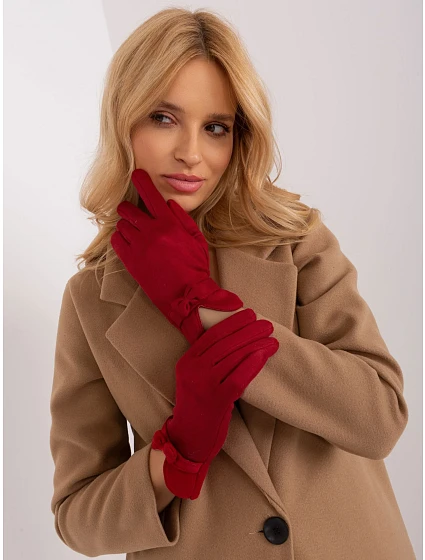 Rękawiczki AT RK model 19367787 czerwony - FPrice Rękawiczki AT RK model 19367787 czerwony - FPrice