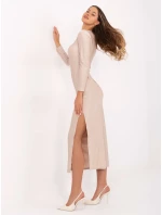 Sukienka IT SK model 21320014 beżowy - FPrice