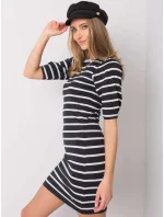 Šaty TW SK G 091.40 černobílých Šaty TW SK G 091.40 černobílých