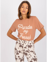 Camel dámské tričko s potiskem Jade
