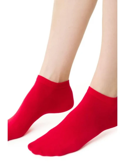 Hladké dámské ponožky 052