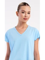Dámská noční košile s krátkým rukávem Sandra
