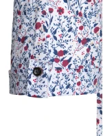 Pánská bílá košile s krátkým rukávem FashionStreet KX1071