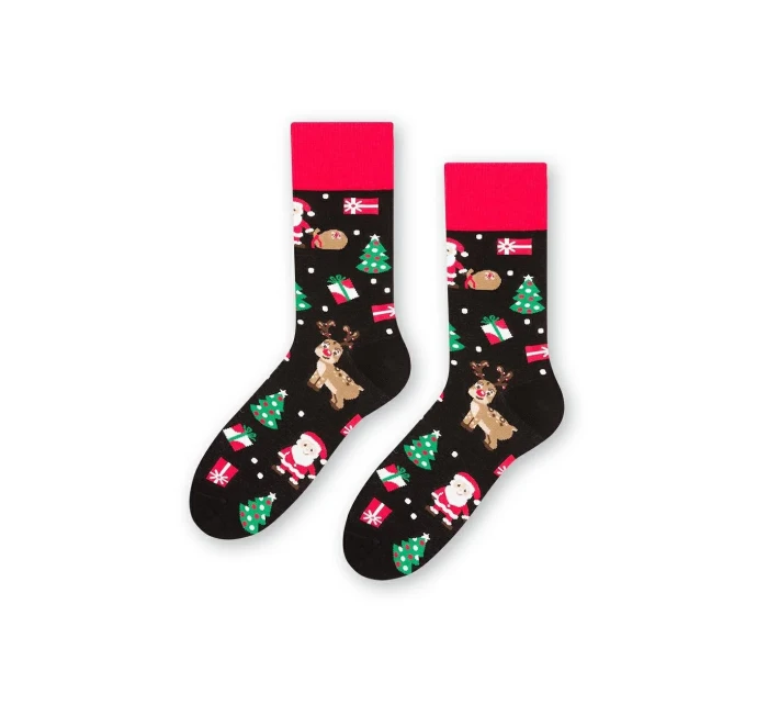 Pánské vánoční ponožky model 21327636 4146 - Steven Pánské vánoční ponožky model 21327636 4146 - Steven