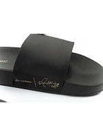 Pánské sportovní žabky R10 Slide pohodlné černé pantofle Rider