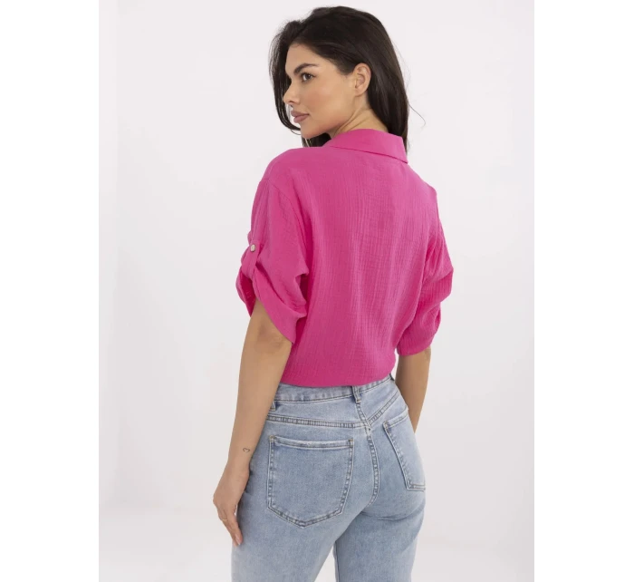 Koszula DHJ KS  fuksjowy model 21129457 - FPrice