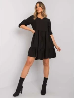 Šaty EM SK 004.06 černá Šaty EM SK 004.06 černá