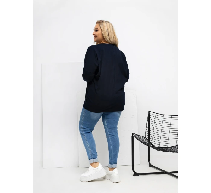 Bluzka RV BZ model 21820176 granatowy - FPrice