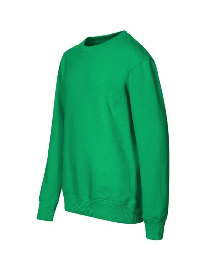 Crew mikina dětská středně zelená Crew mikina dětská středně zelená