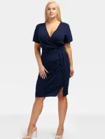 Dámské šaty SA958 modré - Karko