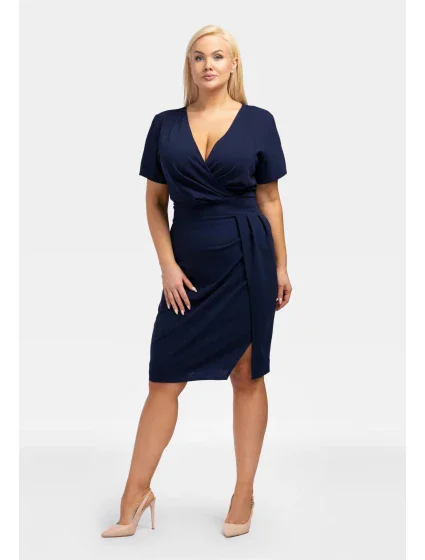 Dámské šaty model 18587035 modré - Karko