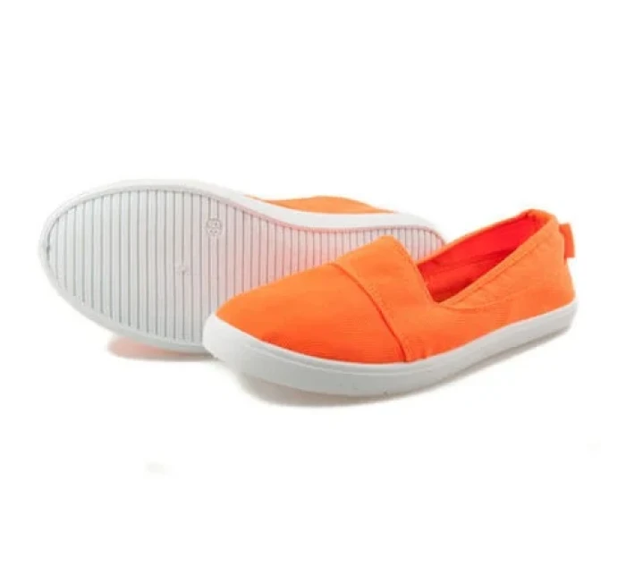 Jednoduché oranžové dásmké slip on