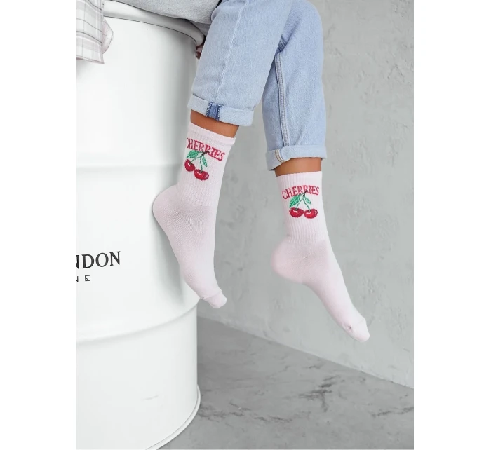 Milena ponožky 0200-163 Třešně 37-41