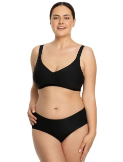 Dámský sportovní top Jelly bra comfort black - JULIMEX