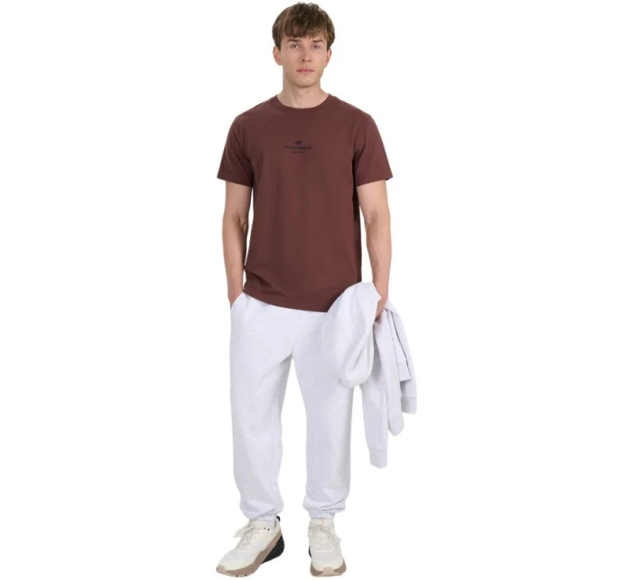 Pánské kalhoty 4F CAS M1140 cool light grey melange 4FWMM00TTROM1140 27M