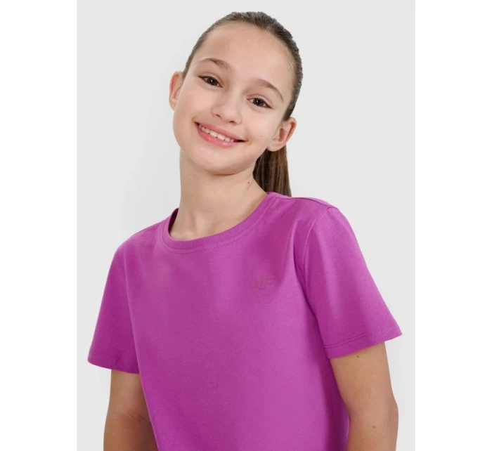 Dívčí hladké tričko 4F 4FJWSS25TTSHF2177-50S