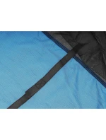 TURISTICKÁ HOUPACÍ SÍŤ PRO 2 OSOBY 270X140CM S MOSKYTIÉROU MODRÁ