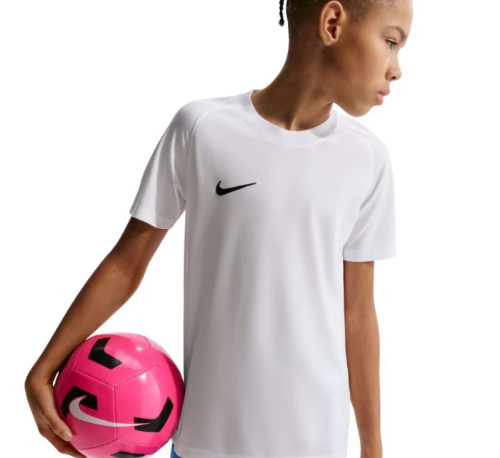 Nike Dri-Fit Park VIII dětské tričko bílé HV8182 100