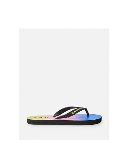 Plážové žabky RIP CURL Lazed Fade Bloom Open Toe – tyrkysové