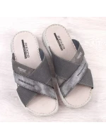 Pohodlné žabky M model 19373050 grey - Rieker